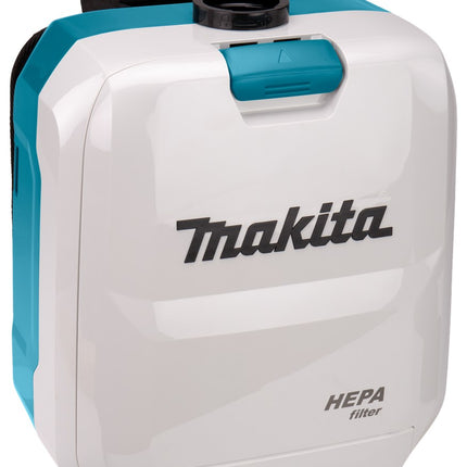 Afbeelding Makita 2x18 v rugstofzuiger voor schoonmaak