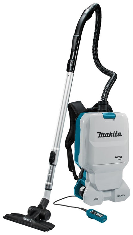 Afbeelding Makita 2x18 v rugstofzuiger voor schoonmaak DVC660PT2
