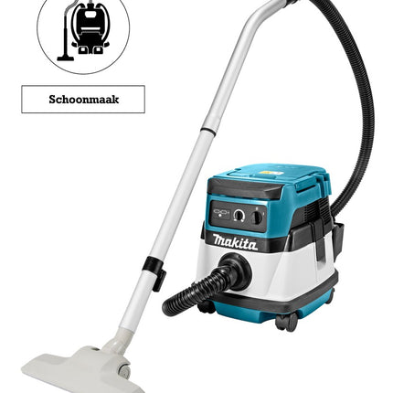 Afbeelding Makita hybride stofzuiger nat en droog DVC860LZ