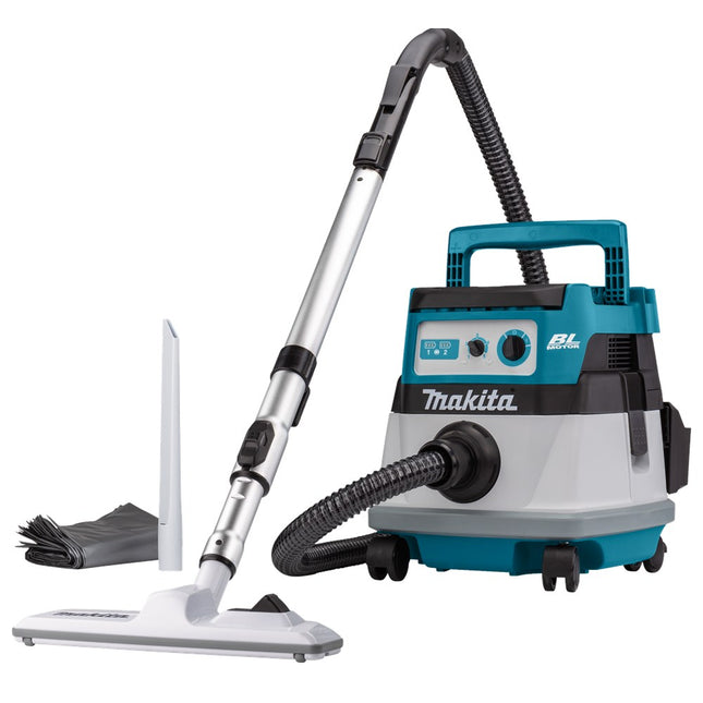 Afbeelding Makita 2x18 v stofzuiger nat en droog DVC865LZX3