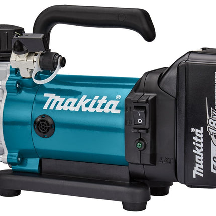 MAKITA DVP180RT VACUUMPOMP 18V          5,0 AH ACCU (1 ST) MET LADER, IN DOOS