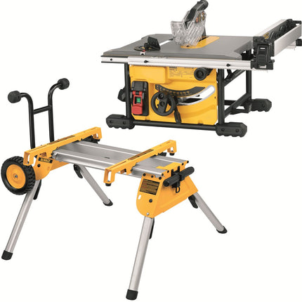 DeWALT Tafelzaag dwe7485 + de7400-xj rijdbaar onderstel DWE7485RS