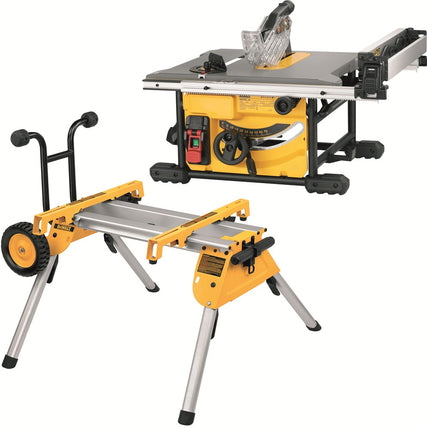 DeWALT Tafelzaag dwe7485 + de7400-xj rijdbaar onderstel DWE7485RS