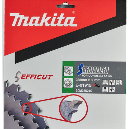 Afbeelding Makita zaagb ffcut 235x30 24t 20g E-01915