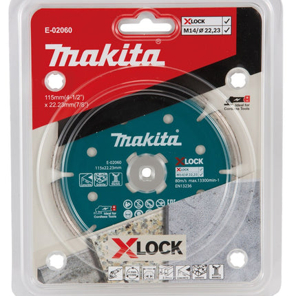 Afbeelding Makita diamantschijf x-l 115x22,2mm E-02060