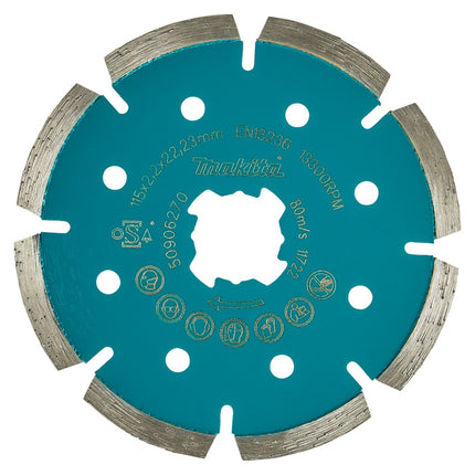 Afbeelding Makita diamantschijf x-l 115x22,2mm E-02060