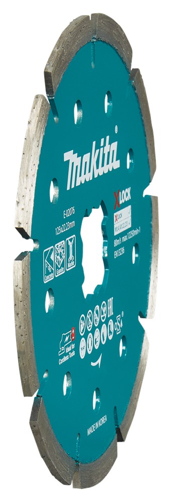 Afbeelding Makita diamantschijf x-l 125x22,2mm E-02076