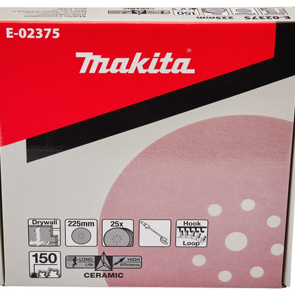 Afbeelding Makita schuurschijf k150 225mm E-02375