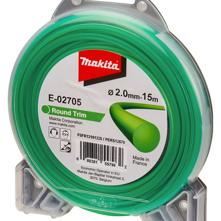 Afbeelding Makita maaidraad 2,0x15m "rnd" E-02705