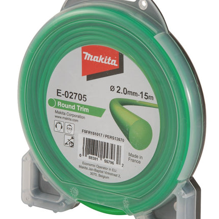 Afbeelding Makita maaidraad 2,0x15m "rnd" E-02705