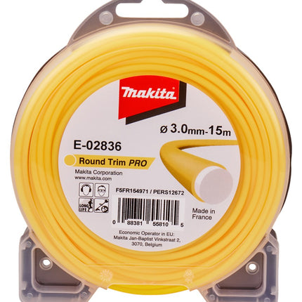 Afbeelding Makita maaidraad 3,0x15m rnd E-02836