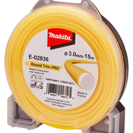 Afbeelding Makita maaidraad 3,0x15m rnd E-02836
