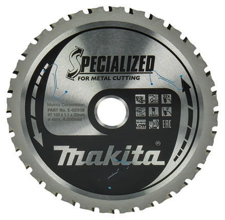 Afbeelding Makita zaagb staal 150x20x? 32t 0g E-02939