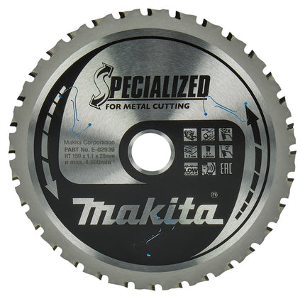 Afbeelding Makita zaagb staal 150x20x? 32t 0g E-02939