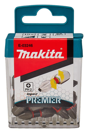 Afbeelding Makita slschr.bit ph2x25mm 15s c impr E-03246