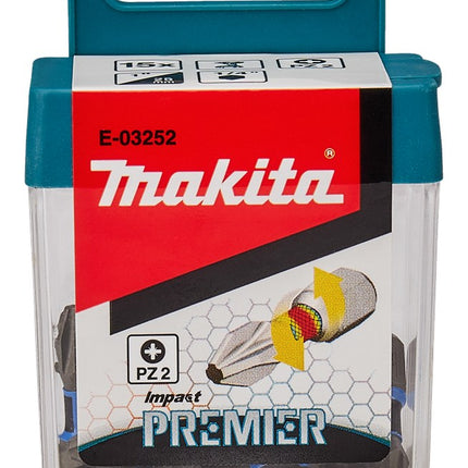 Afbeelding Makita slschr.bit pz2x25mm 15s c impr E-03252