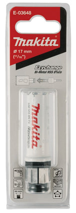 Afbeelding Makita gatzaag 17mm bim snelwissel E-03648