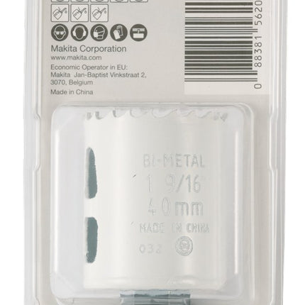 Afbeelding Makita gatzaag 40mm bim snelwissel E-03779