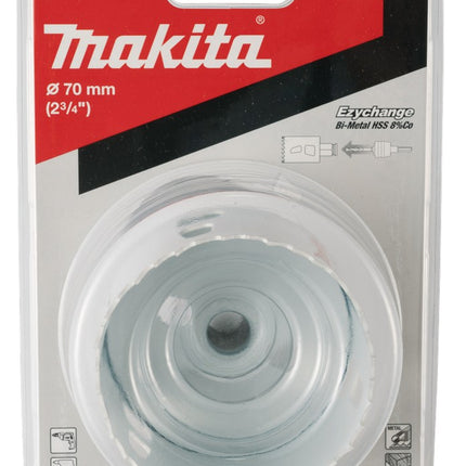 Afbeelding Makita gatzaag 70mm bim snelwissel E-03919