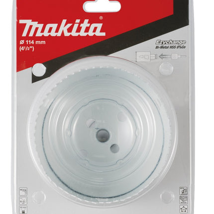 Afbeelding Makita gatzaag 114mm bim snelwissel E-04020
