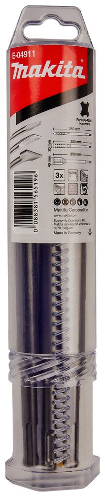 Afbeelding Makita beitelset premium sds-plus 3-d E-04911