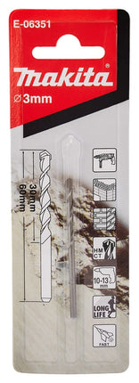 Afbeelding Makita steenboor pro 3x60mm E-06351