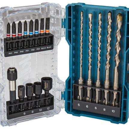 Afbeelding Makita boor/bit set 18-delig E-07026