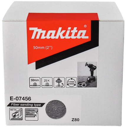 Afbeelding Makita schuurschijf 50mm z80 E-07456