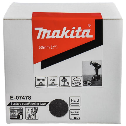 Afbeelding Makita polijstschijf medium/hard 50mm E-07478