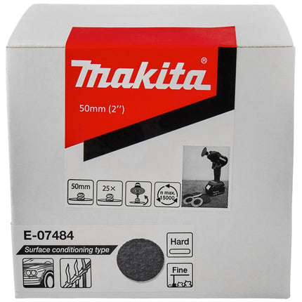 Afbeelding Makita polijstschijf fijn/hard50mm E-07484