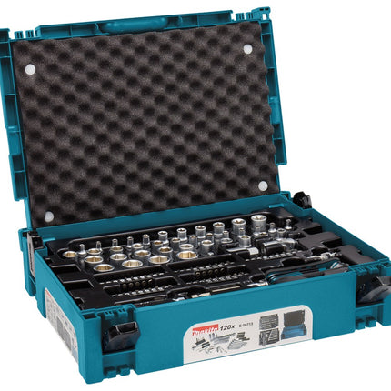 Afbeelding Makita handgereedschapset 120dlg E-08713