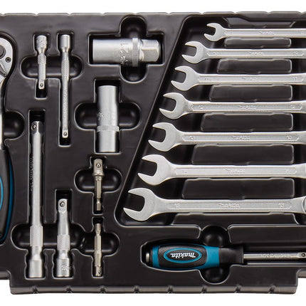 Afbeelding Makita handgereedschapset 120dlg E-08713