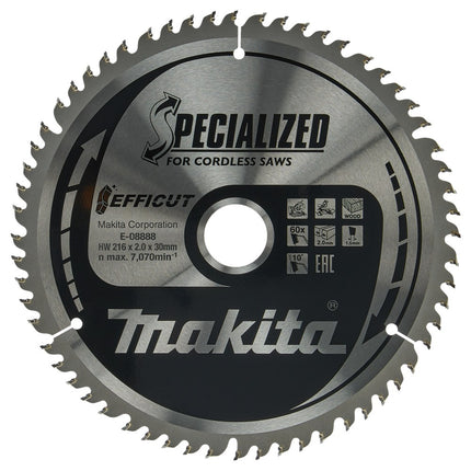 Afbeelding Makita zaagb.hout 216x1.5x30 t60 E-08888