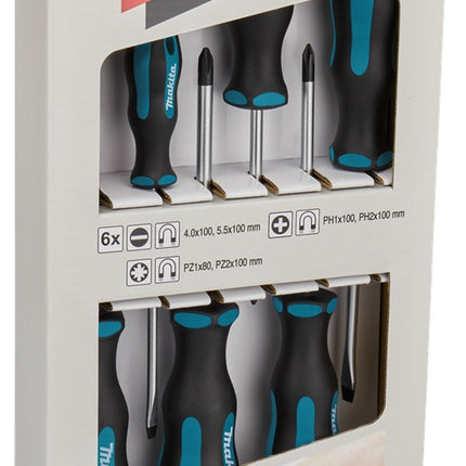 Afbeelding Makita schroevendraaier set 6-dlg E-10528