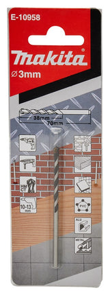 Afbeelding Makita multi-boor 3,0x70mm E-10958