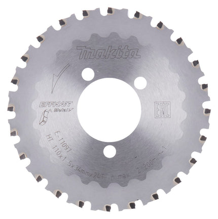 Afbeelding Makita hm zaagbl 110x15mm 24t E-11097