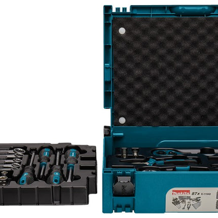 Afbeelding Makita handgereedschapset 87dlg E-11542
