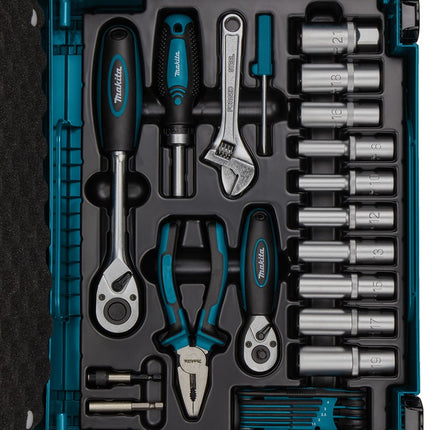 Afbeelding Makita handgereedschapset 87dlg E-11542