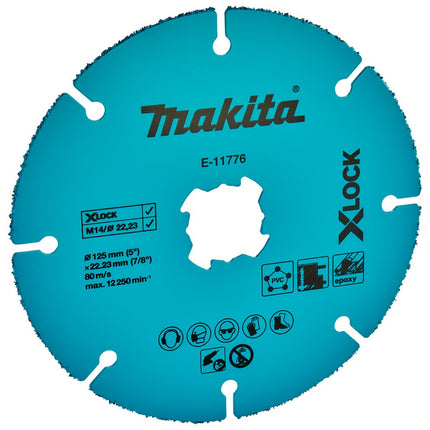 Afbeelding Makita diamantschijf 125mm x-lock tcg E-11776