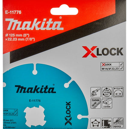 Afbeelding Makita diamantschijf 125mm x-lock tcg E-11776