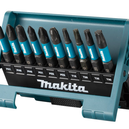 Afbeelding Makita schrbset 10-dlg impblack E-12011