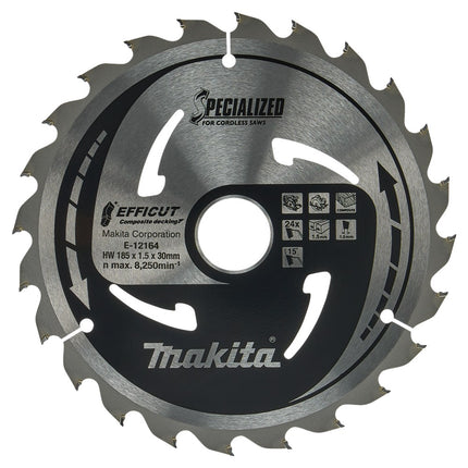 Afbeelding Makita hm zaagb effi compo 185x30x24t E-12164