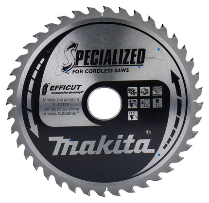 Afbeelding Makita hm zaagb effi compo 185x30x40t E-12170