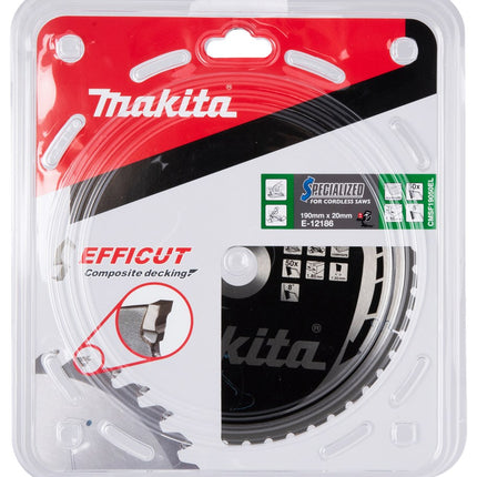 Afbeelding Makita hm zaagb effi compo 190x20x50t E-12186