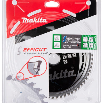 Afbeelding Makita hm zaagb effi compo 216x30x60t E-12192