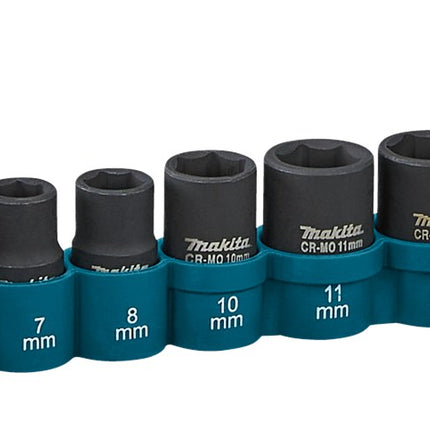 Afbeelding Makita krachtdoppenset 8-dlg 1/4 E-12289