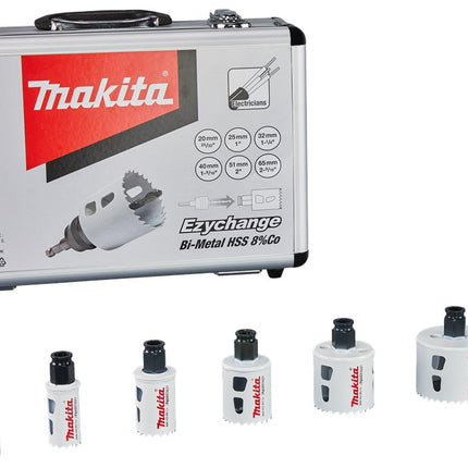 Afbeelding Makita gatzaagset ezy 7-delig 20-65 E-12326