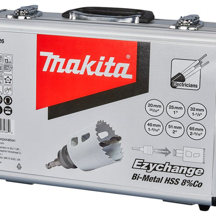 Afbeelding Makita gatzaagset ezy 7-delig 20-65 E-12326
