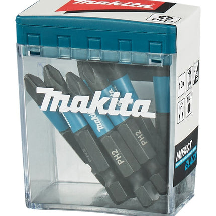 MAKITA E-12407 SCHROEFBIT PH2X50MM 10ST IMPB