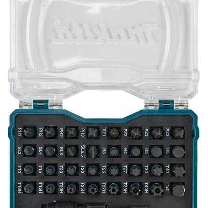 Afbeelding Makita schroefbitset 33dlg impblack E-12441